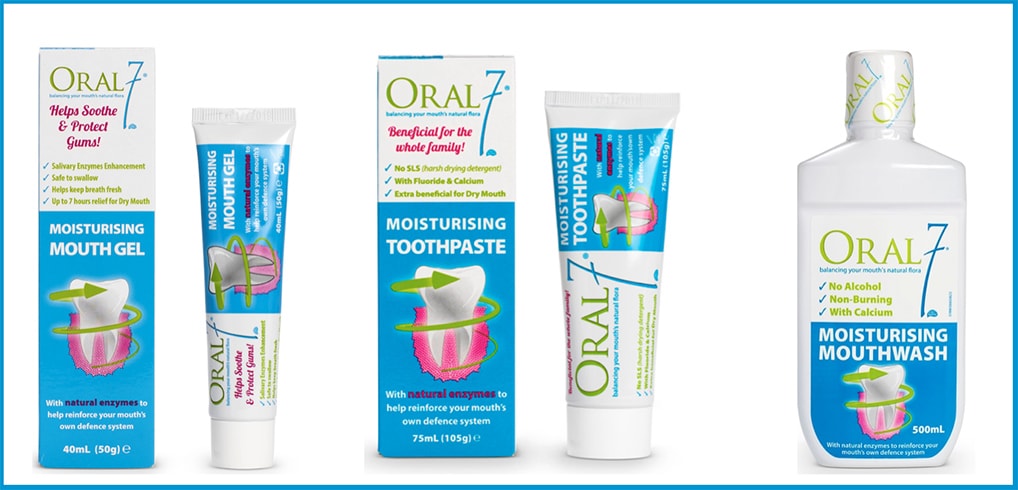 Oral7 - Produits pour la bouche sèche | Bonne santé