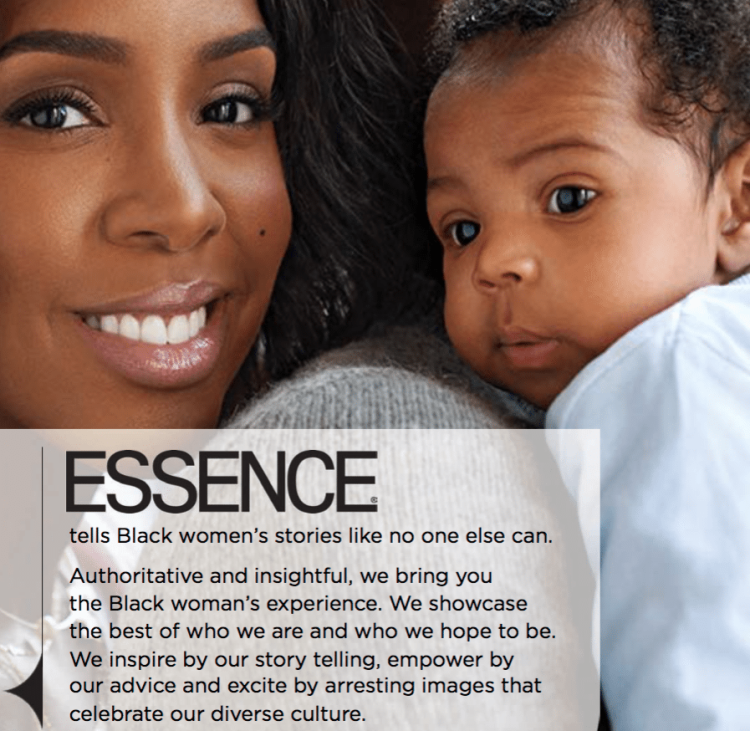 Essence Magazine Media Kit
