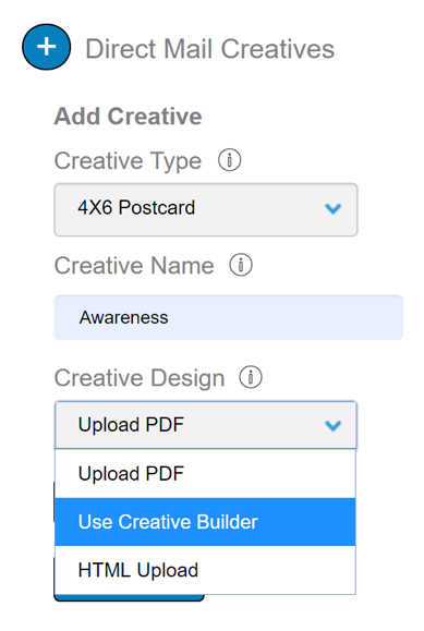 If you’re using ReachDynamics, they’ve got a Creative Builder you can use if you don’t have a designer.