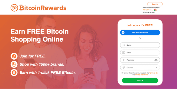 bitcoin-rewards-cryptocurrency-cashback-sito web