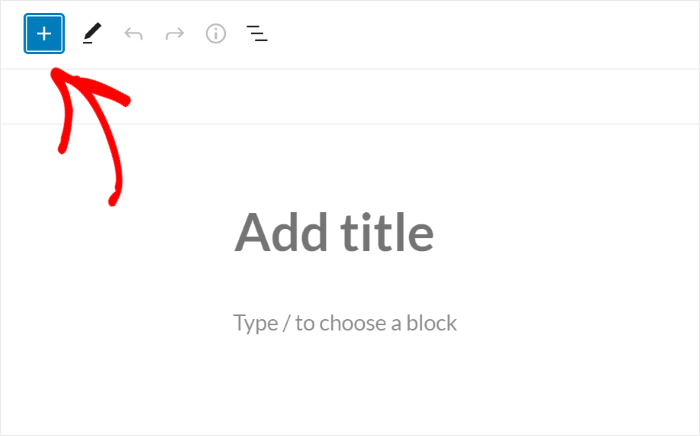 tambahkan blok wordpress baru