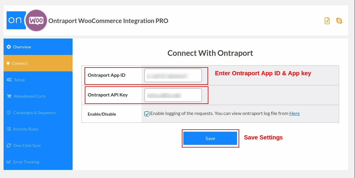 Conecte a loja WooCommerce com Ontraport
