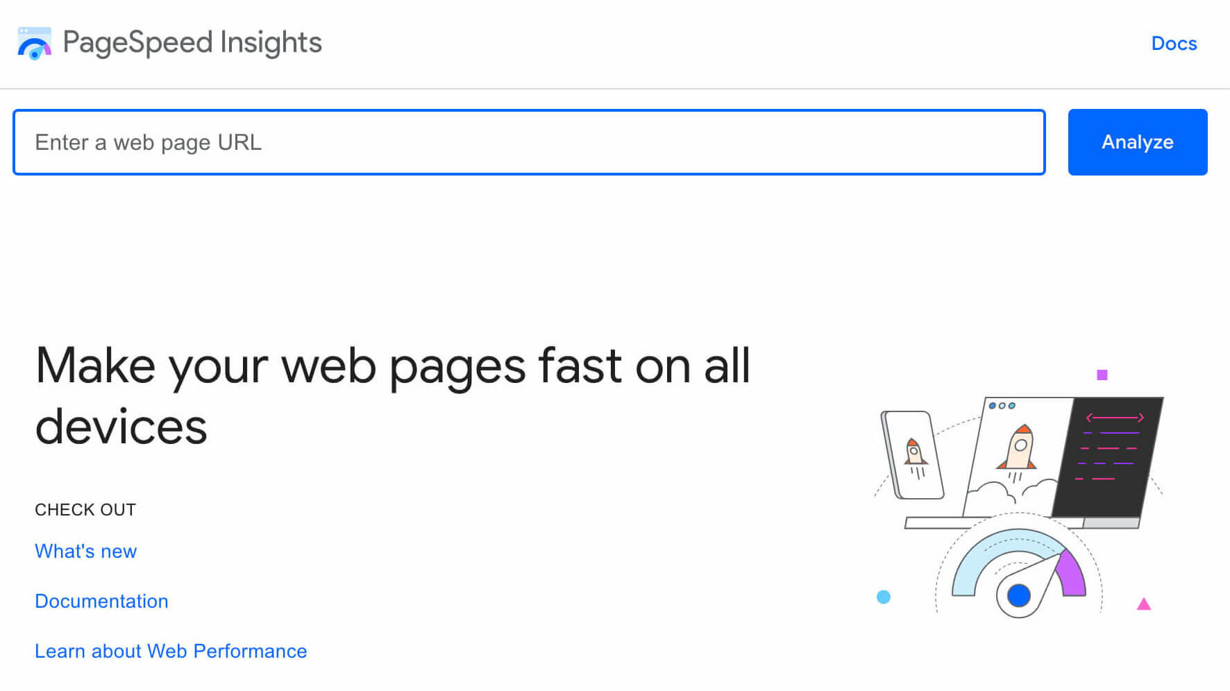 Tangkapan Layar Google PageSpeed ​​Insights (Uji Kecepatan dan Skor Kinerja Blog Anda)