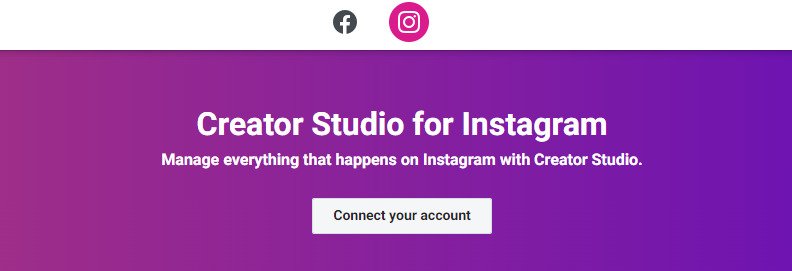 Automatische Veröffentlichung auf Instagram - Creator Studio für Instagram