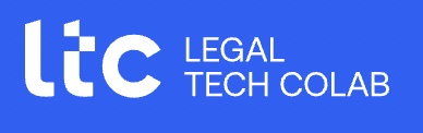 Legal Tech Colabのコンビネーションマークロゴのイメージ。