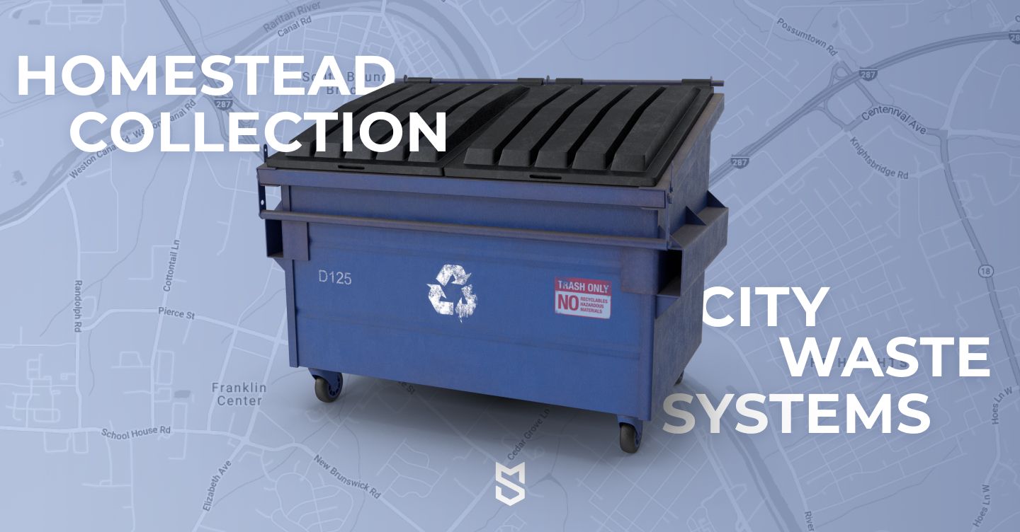 ホームステッド市の廃棄物収集システム