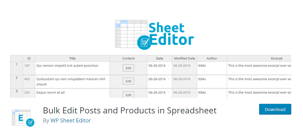 WP-Sheet-Editor