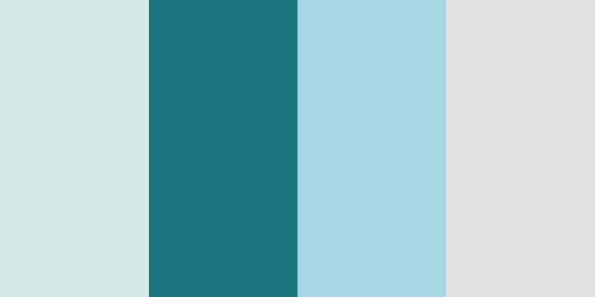 Uma imagem da serena paleta de cores do litoral.