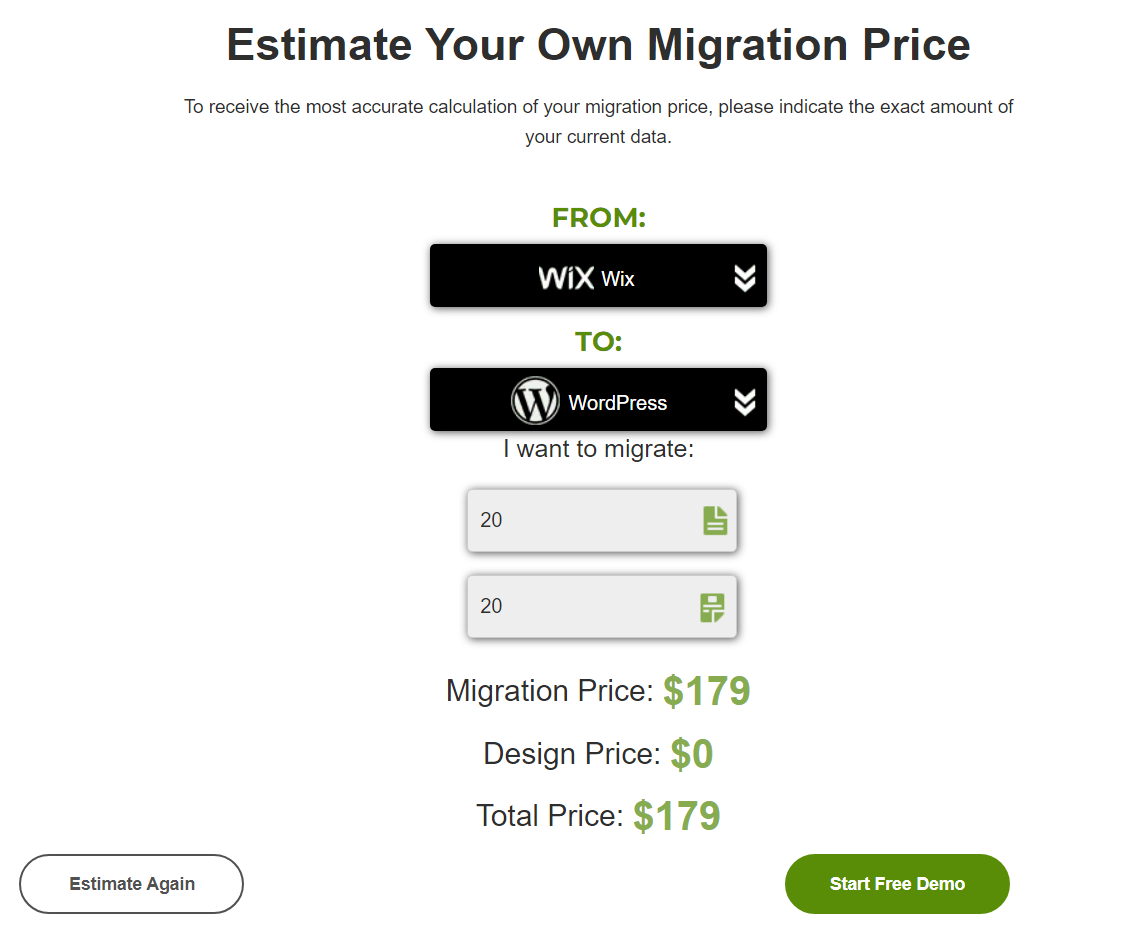 Migration von Wix zu WordPress mithilfe eines Plugins für die automatische Migration