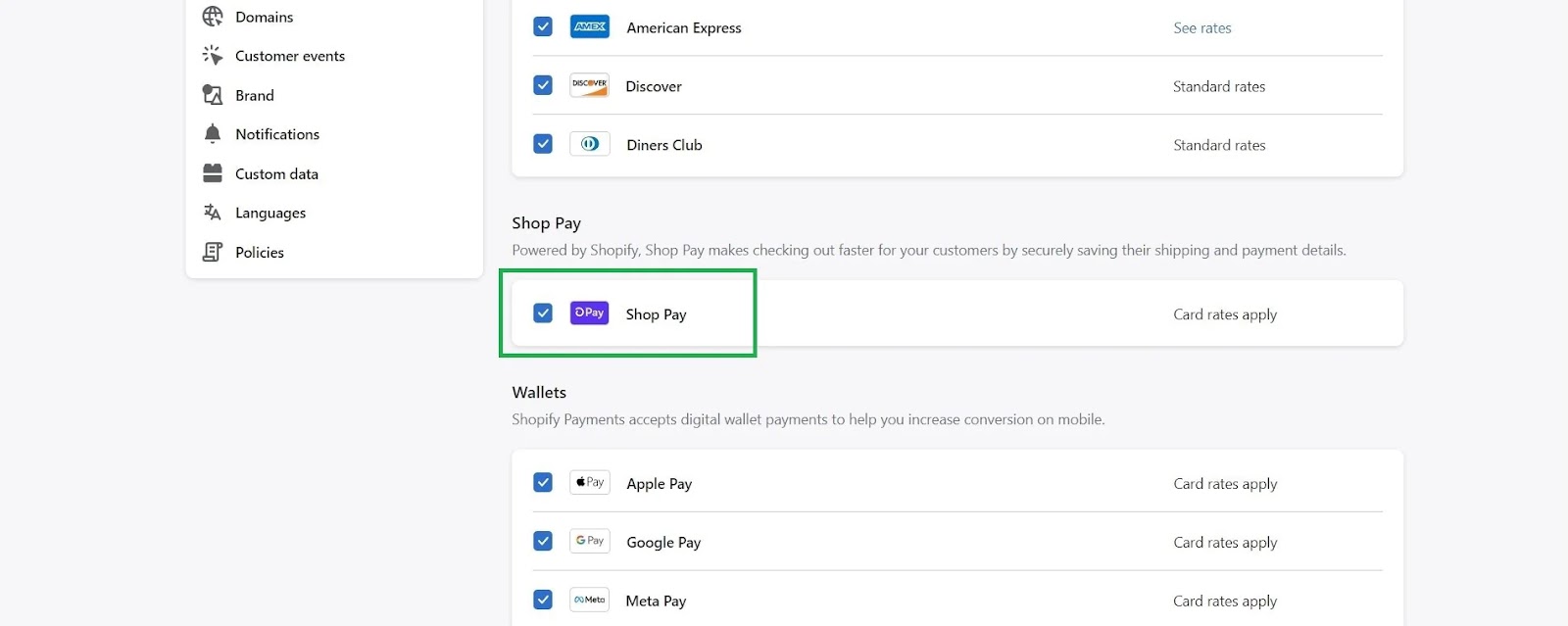 Skonfiguruj Shop Pay na Shopify – DSers