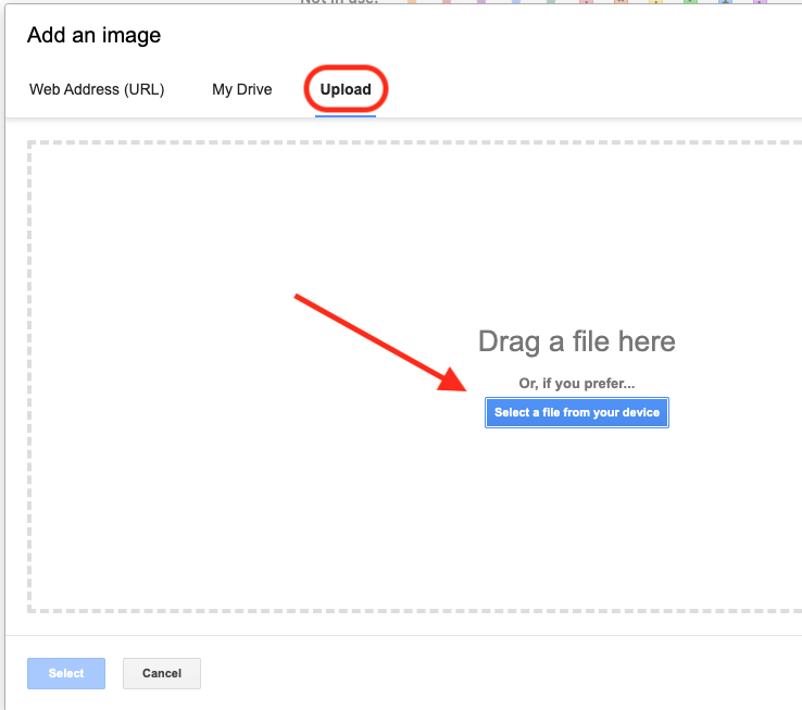Gmail-Upload-Bildsignatur
