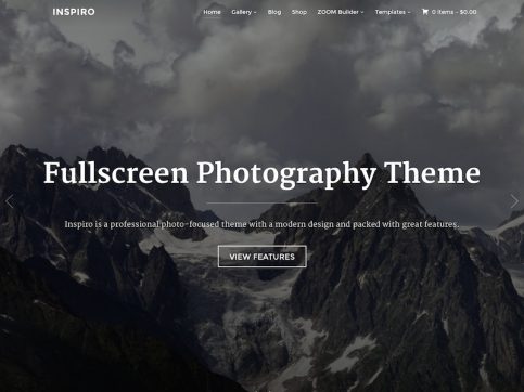 Inspiro Photography WordPress-Theme