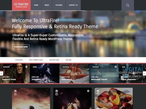 UltraFire WordPress-Theme