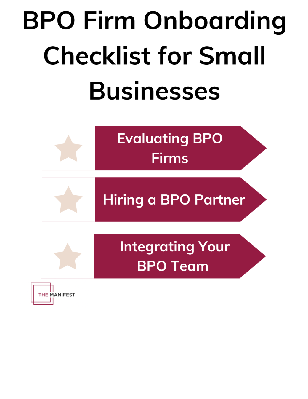 中小企業向けの BPO 企業オンボーディング チェックリスト