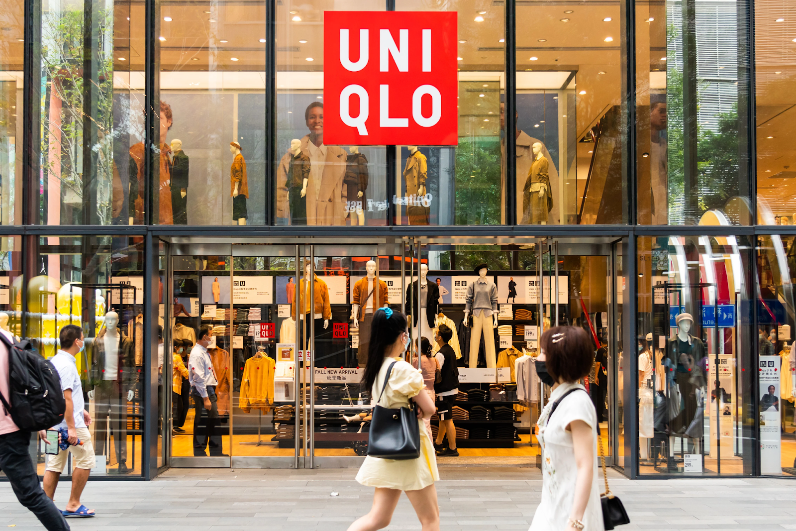 Exemples de vente au détail omnicanal Uniqlo