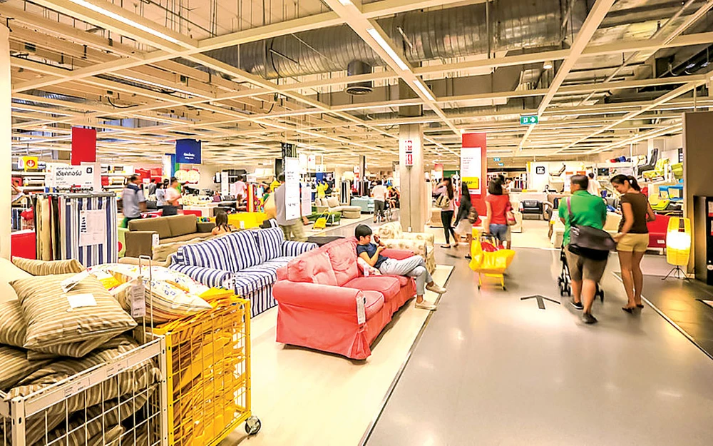 Exemples de vente au détail omnicanal Ikea