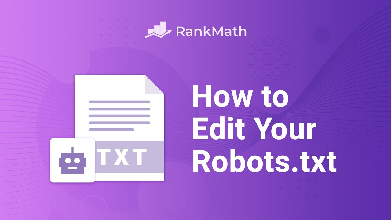 Wie bearbeite ich meine Robots.txt mit Rank Math SEO? - Rank Math SEO