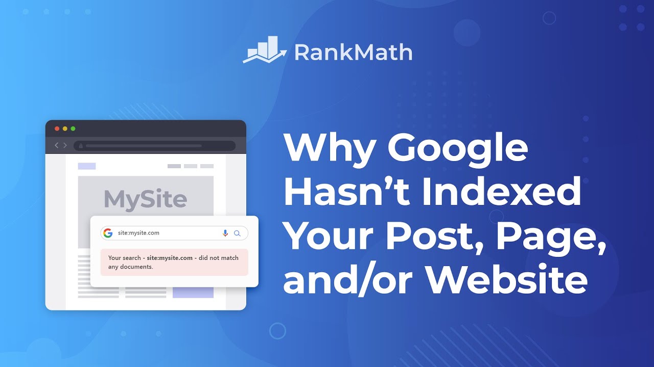 Por que o Google indexou sua postagem, página e/ou site? Classificar matemática SEO