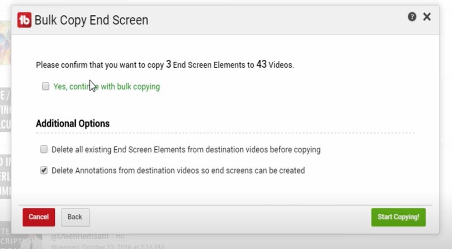 ビデオにエンドスクリーンを一括で追加する方法-ステップ6